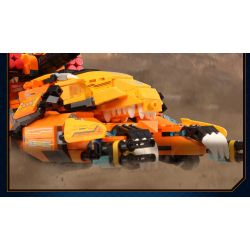 Enlighten 41311 Qman 41311 non  CỖ XE KHỦNG LONG BẠO CHÚA TẤN CÔNG ĐẶC BIỆT bộ đồ chơi xếp lắp ráp ghép mô hình Transformers Robot Đại Chiến Người Máy Biến Hình 988 khối