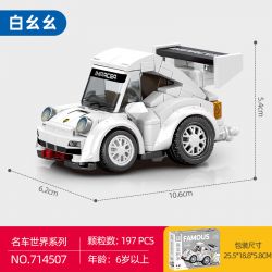 SEMBO WEKKI VIGGI 714507 714500 714501 714502 714503 714504 714505 714506 non  ĐỘI ĐUA XE TẢI TRỨNG GẤU NHỎ BKQ bộ đồ chơi xếp lắp ráp ghép mô hình Speed Champions Racing Cars Đua Xe Công Thức 1584 khối