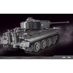 TA GAOLE T4016 4016 non  BỂ HỔ bộ đồ chơi xếp lắp ráp ghép mô hình Military Army TIGER TANK Quân Sự Bộ Đội 2236 khối