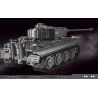 TA GAOLE T4016 4016 non  BỂ HỔ bộ đồ chơi xếp lắp ráp ghép mô hình Military Army TIGER TANK Quân Sự Bộ Đội 2236 khối