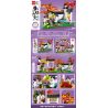 MINGDI 58021 non  PHONG CÁCH TRUNG QUỐC NÂNG bộ đồ chơi xếp lắp ráp ghép mô hình Mini Modular Đường Phố Thu Nhỏ 423 khối
