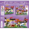 MINGDI 58021 non  PHONG CÁCH TRUNG QUỐC NÂNG bộ đồ chơi xếp lắp ráp ghép mô hình Mini Modular Đường Phố Thu Nhỏ 423 khối