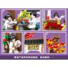 MINGDI 58021 non  PHONG CÁCH TRUNG QUỐC NÂNG bộ đồ chơi xếp lắp ráp ghép mô hình Mini Modular Đường Phố Thu Nhỏ 423 khối