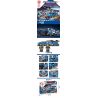 GAOMISI T1020 1020 non  MCLAREN SENNA bộ đồ chơi xếp lắp ráp ghép mô hình Speed Champions Racing Cars SPEED CAR PASSION TRACK Đua Xe Công Thức 314 khối