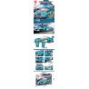 GAOMISI T1019 1019 non  BENTLEY GT3 bộ đồ chơi xếp lắp ráp ghép mô hình Speed Champions Racing Cars SPEED CAR PASSION TRACK Đua Xe Công Thức 324 khối