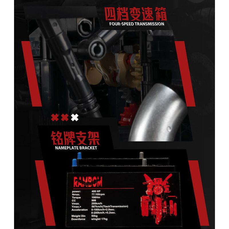 LINGRUI MODEL JIMU LIANGPIN 10518 non  XE ĐẠP DƠI tỷ lệ 1:5 bộ đồ chơi xếp lắp ráp ghép mô hình Motorcycle Motorbike Xe Hai Bánh 1981 khối LINGRUI MODEL JIMU LIANGPIN 10518 non  XE ĐẠP DƠI tỷ lệ 1:5 bộ đồ chơi xếp lắp ráp ghép mô hình Motorcycle Motorbike Xe Hai Bánh 1981 khối