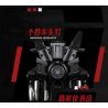 LINGRUI MODEL JIMU LIANGPIN 10518 non  XE ĐẠP DƠI tỷ lệ 1:5 bộ đồ chơi xếp lắp ráp ghép mô hình Motorcycle Motorbike Xe Hai Bánh 1981 khối