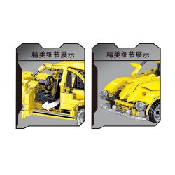 ZHEGAO QL1253 1253 non  CJKC. bộ đồ chơi xếp lắp ráp ghép mô hình  Kỹ Thuật Công Nghệ Cao Mô Hình Phương Tiện 370 khối