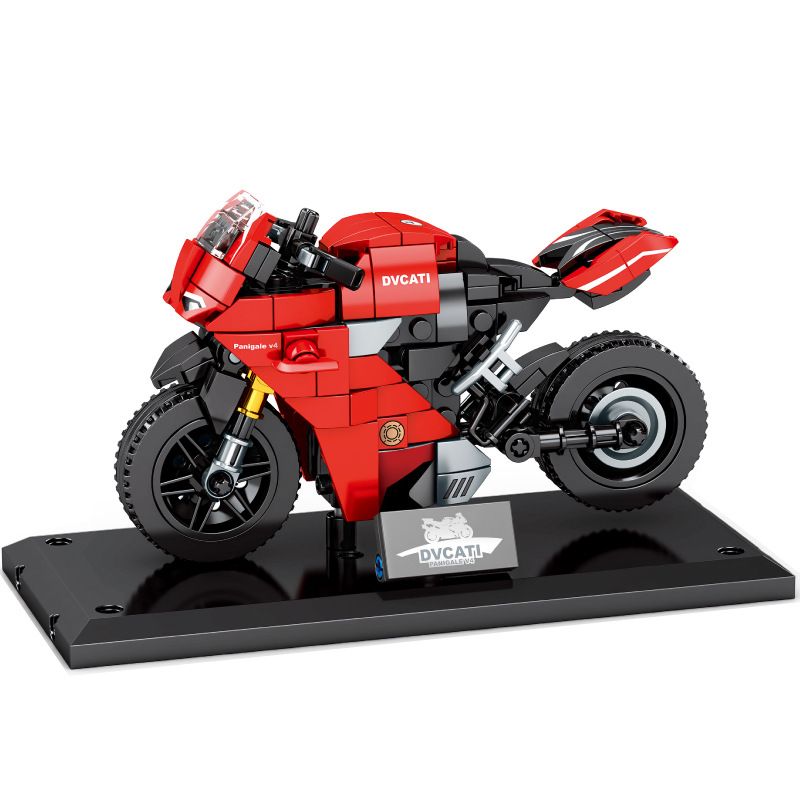SEMBO 701210 non Lego XE TAY GA DUCATI PANIGALEVE bộ đồ chơi xếp lắp ráp ghép mô hình Technic Kỹ Thuật Công Nghệ Cao Mô Hình Phương Tiện 316 khối