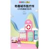 SEMBO 690103 non  TRUNG TÂM Y TẾ THÀNH PHỐ XIAOLING FUN bộ đồ chơi xếp lắp ráp ghép mô hình  Khối Lớn