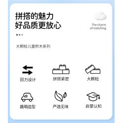 SEMBO 690103 non  TRUNG TÂM Y TẾ THÀNH PHỐ XIAOLING FUN bộ đồ chơi xếp lắp ráp ghép mô hình  Khối Lớn