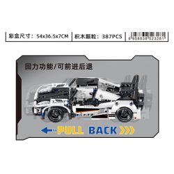 ZHEGAO QL1252 1252 non  KN-SG bộ đồ chơi xếp lắp ráp ghép mô hình  Kỹ Thuật Công Nghệ Cao Mô Hình Phương Tiện 387 khối