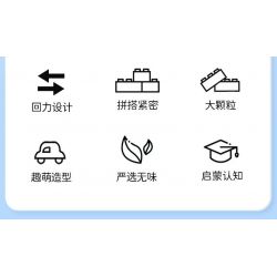 SEMBO 690103 non  TRUNG TÂM Y TẾ THÀNH PHỐ XIAOLING FUN bộ đồ chơi xếp lắp ráp ghép mô hình  Khối Lớn