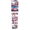 GAOMISI T1018 1018 non  ASTON MARTIN bộ đồ chơi xếp lắp ráp ghép mô hình Speed Champions Racing Cars SPEED CAR PASSION TRACK Đua Xe Công Thức 289 khối
