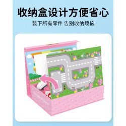 SEMBO 690103 non  TRUNG TÂM Y TẾ THÀNH PHỐ XIAOLING FUN bộ đồ chơi xếp lắp ráp ghép mô hình  Khối Lớn