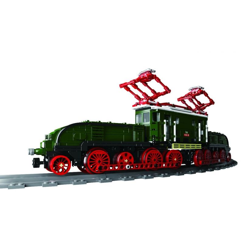 MouldKing 12023 Mould King 12023 non Lego ĐẦU MÁY ĐIỆN ALLIGATOR bộ đồ chơi xếp lắp ráp ghép mô hình Trains WORLD RAILWAY OBB 1189.08 ELECTRIC LOCOMOTIVE Tàu Hỏa 919 khối