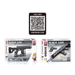 SEMBO 702991 non  SÚNG TRƯỜNG TẤN CÔNG KIỂU 19 bộ đồ chơi xếp lắp ráp ghép mô hình BLOCK GUN 1539 khối SEMBO 702991 non  SÚNG TRƯỜNG TẤN CÔNG KIỂU 19 bộ đồ chơi xếp lắp ráp ghép mô hình BLOCK GUN 1539 khối