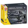 SEMBO 704020 non  SÚNG TRƯỜNG TIÊU CHUẨN HẠNG NẶNG LINGCAGE bộ đồ chơi xếp lắp ráp ghép mô hình Movie & Game INCARNATION HEAVY DUTY RIFLES Phim Và Trò Chơi 2238 khối