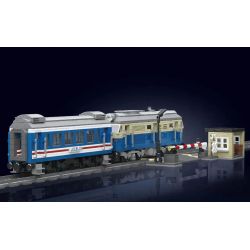 MouldKing 12022 Mould King 12022 non  ĐẦU MÁY DIESEL DONGFENG 4B bộ đồ chơi xếp lắp ráp ghép mô hình Trains WORLD RAILWAY DF4B DIESEL LOCOMOTIVE Tàu Hỏa 1212 khối