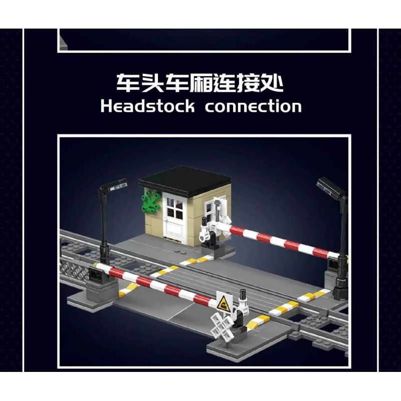 MouldKing 12022 Mould King 12022 non  ĐẦU MÁY DIESEL DONGFENG 4B bộ đồ chơi xếp lắp ráp ghép mô hình Trains WORLD RAILWAY DF4B DIESEL LOCOMOTIVE Tàu Hỏa 1212 khối