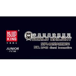 MouldKing 12022 Mould King 12022 non  ĐẦU MÁY DIESEL DONGFENG 4B bộ đồ chơi xếp lắp ráp ghép mô hình Trains WORLD RAILWAY DF4B DIESEL LOCOMOTIVE Tàu Hỏa 1212 khối