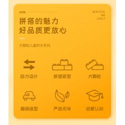 SEMBO 690102 non  TRẠM CỨU HỎA THÀNH PHỐ HÀI HƯỚC CỦA XIAOLING bộ đồ chơi xếp lắp ráp ghép mô hình City