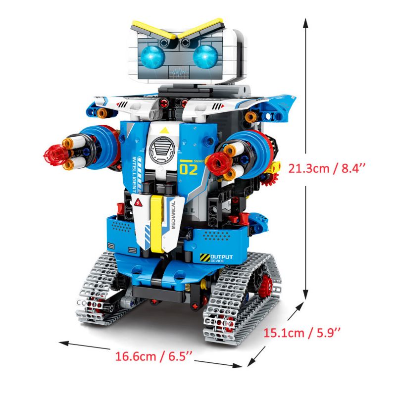 SEMBO 704972 non  THEO DÕI ROBOT. bộ đồ chơi xếp lắp ráp ghép mô hình  Kỹ Thuật Công Nghệ Cao Mô Hình Phương Tiện 796 khối