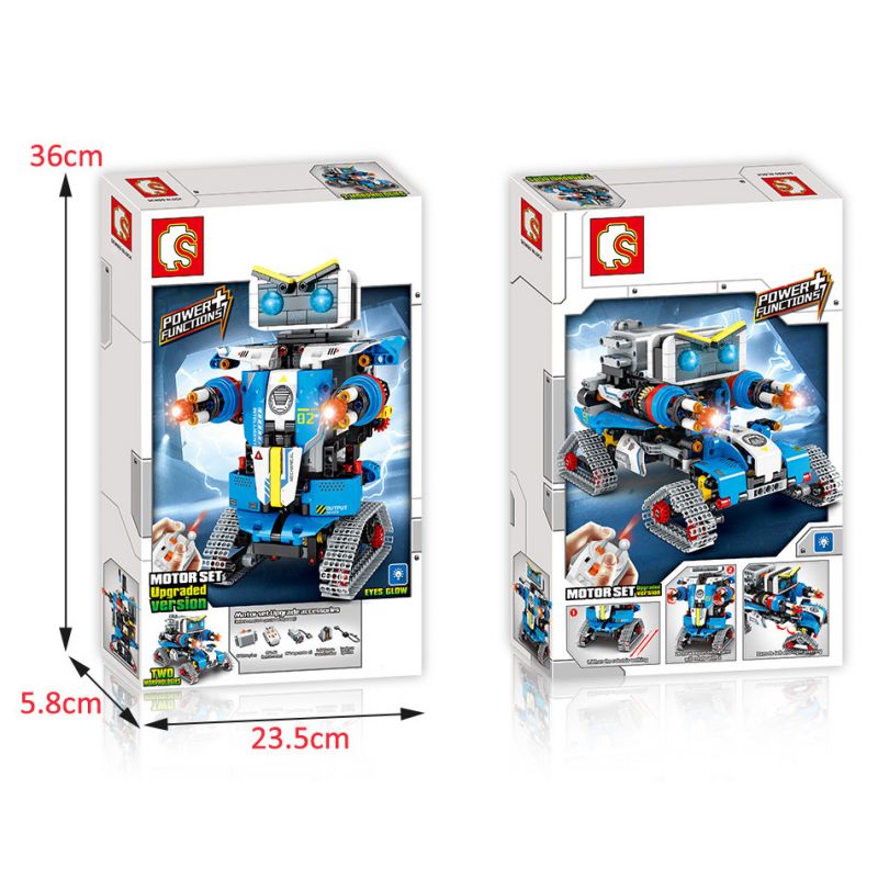 SEMBO 704972 non  THEO DÕI ROBOT. bộ đồ chơi xếp lắp ráp ghép mô hình  Kỹ Thuật Công Nghệ Cao Mô Hình Phương Tiện 796 khối