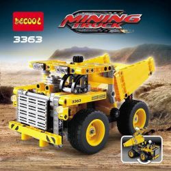NOT  MINING TRUCK 42035 JISI 3363 LELE 38002 MouldKing 13016 Mould King 13016 QIAO LE TONG 5351 YILE 108A xếp lắp ráp ghép mô hình 2 DẠNG XE TẢI KHU MỎ BEN VÀ ỦI KHAI THÁC  Kỹ Thuật Công Nghệ Cao Mô Hình Phương Tiện 362 khối