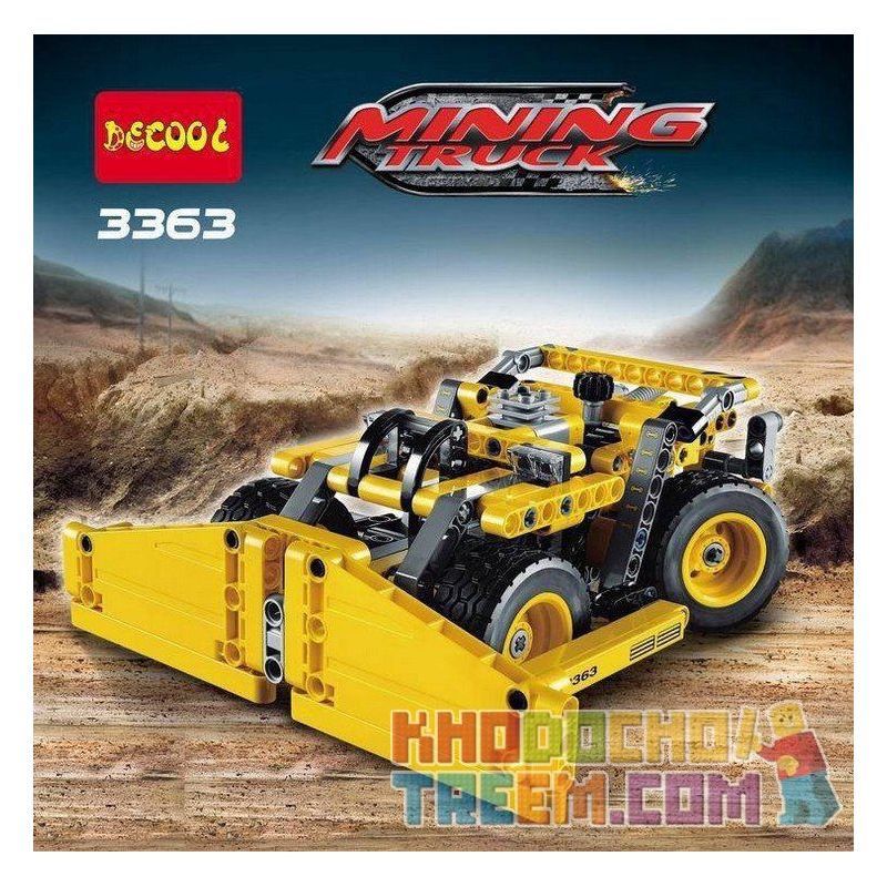 NOT  MINING TRUCK 42035 JISI 3363 LELE 38002 MouldKing 13016 Mould King 13016 QIAO LE TONG 5351 YILE 108A xếp lắp ráp ghép mô hình 2 DẠNG XE TẢI KHU MỎ BEN VÀ ỦI KHAI THÁC  Kỹ Thuật Công Nghệ Cao Mô Hình Phương Tiện 362 khối