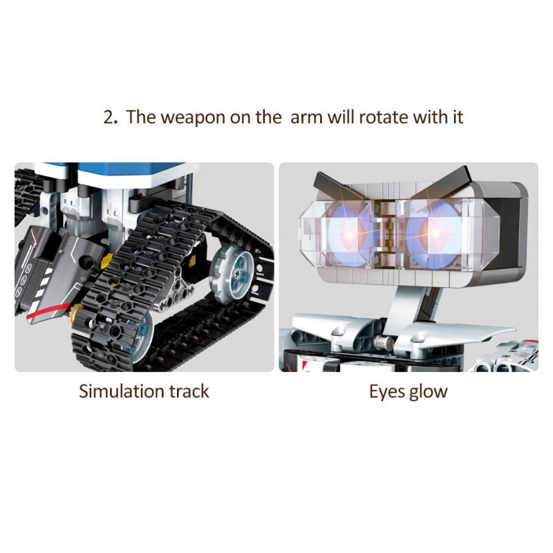 SEMBO 704971 non  THEO DÕI ROBOT. bộ đồ chơi xếp lắp ráp ghép mô hình  Kỹ Thuật Công Nghệ Cao Mô Hình Phương Tiện 611 khối