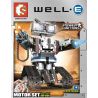 SEMBO 704971 non  THEO DÕI ROBOT. bộ đồ chơi xếp lắp ráp ghép mô hình  Kỹ Thuật Công Nghệ Cao Mô Hình Phương Tiện 611 khối