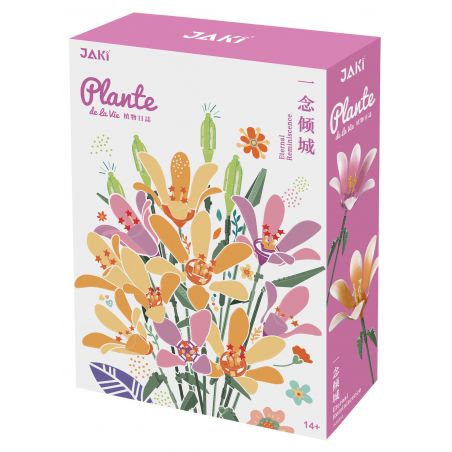 JAKI JK26953 26953 non  NHẬT KÝ THỰC VẬT MỘT NGHĨ LÀM SAY MÊ THÀNH PHỐ bộ đồ chơi xếp lắp ráp ghép mô hình Creator ETERNAL REMINISCENCE Sáng Tạo 1314 khối