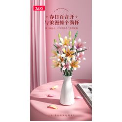 JAKI JK26953 26953 non  NHẬT KÝ THỰC VẬT MỘT NGHĨ LÀM SAY MÊ THÀNH PHỐ bộ đồ chơi xếp lắp ráp ghép mô hình Creator ETERNAL REMINISCENCE Sáng Tạo 1314 khối