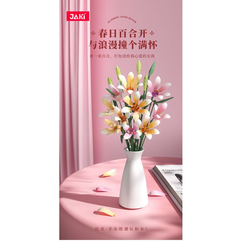 JAKI JK26953 26953 non  NHẬT KÝ THỰC VẬT MỘT NGHĨ LÀM SAY MÊ THÀNH PHỐ bộ đồ chơi xếp lắp ráp ghép mô hình Creator ETERNAL REMINISCENCE Sáng Tạo 1314 khối