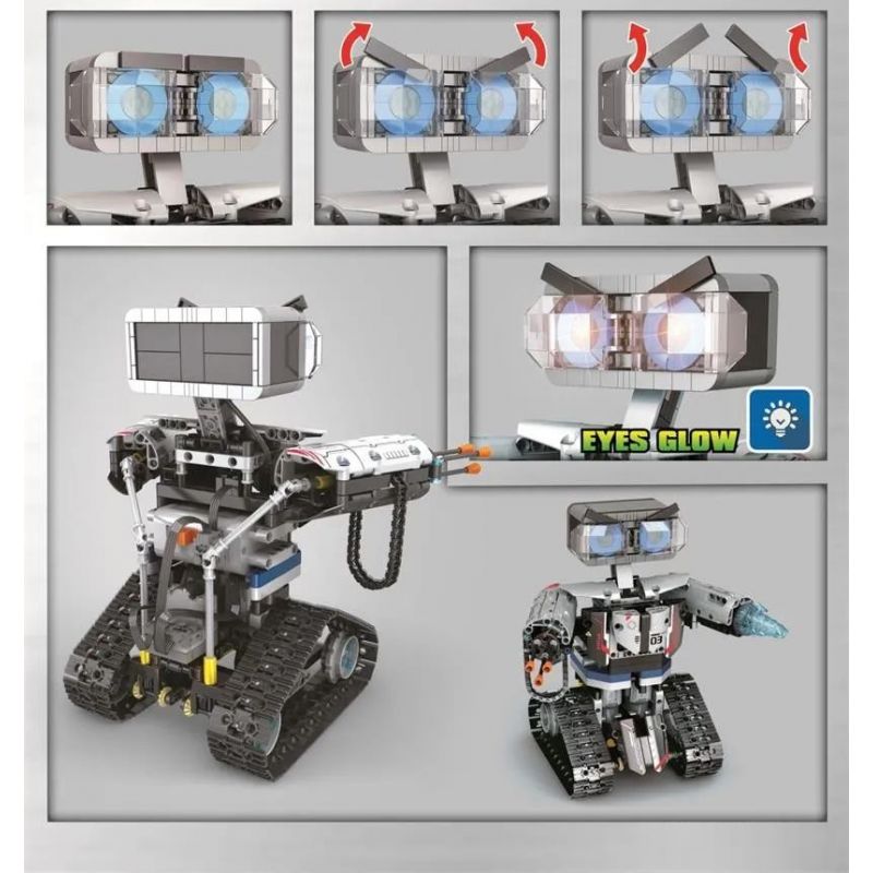 SEMBO 704971 non  THEO DÕI ROBOT. bộ đồ chơi xếp lắp ráp ghép mô hình  Kỹ Thuật Công Nghệ Cao Mô Hình Phương Tiện 611 khối