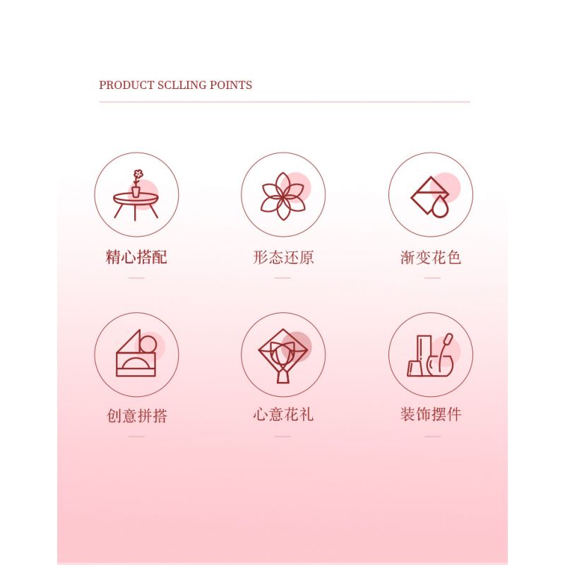 JAKI JK26953 26953 non  NHẬT KÝ THỰC VẬT MỘT NGHĨ LÀM SAY MÊ THÀNH PHỐ bộ đồ chơi xếp lắp ráp ghép mô hình Creator ETERNAL REMINISCENCE Sáng Tạo 1314 khối