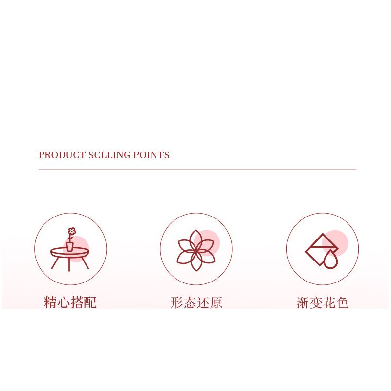 JAKI JK26953 26953 non  NHẬT KÝ THỰC VẬT MỘT NGHĨ LÀM SAY MÊ THÀNH PHỐ bộ đồ chơi xếp lắp ráp ghép mô hình Creator ETERNAL REMINISCENCE Sáng Tạo 1314 khối