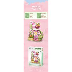 MOYU BLOCK MY89101 89101 non  BẢO VỆ HOA bộ đồ chơi xếp lắp ráp ghép mô hình 2321 khối