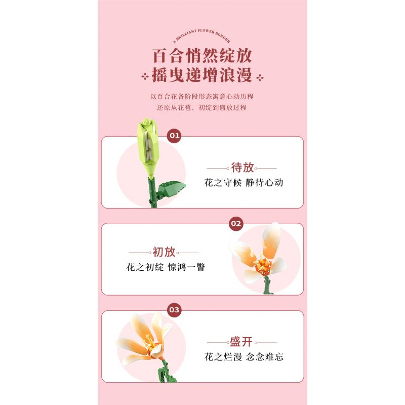 JAKI JK26953 26953 non  NHẬT KÝ THỰC VẬT MỘT NGHĨ LÀM SAY MÊ THÀNH PHỐ bộ đồ chơi xếp lắp ráp ghép mô hình Creator ETERNAL REMINISCENCE Sáng Tạo 1314 khối