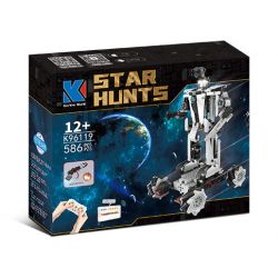 KAIYU K96119 96119 non  ROBOT POSATON bộ đồ chơi xếp lắp ráp ghép mô hình  STAR HUNTS Kỹ Thuật Công Nghệ Cao Mô Hình Phương Tiện 586 khối