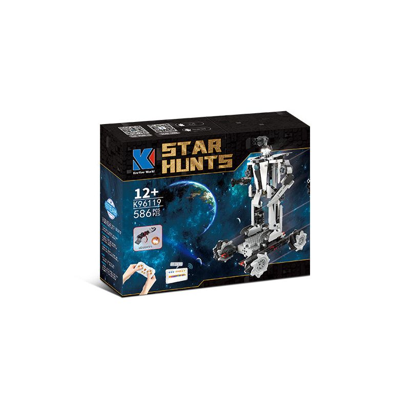 KAIYU K96119 96119 non  ROBOT POSATON bộ đồ chơi xếp lắp ráp ghép mô hình  STAR HUNTS Kỹ Thuật Công Nghệ Cao Mô Hình Phương Tiện 586 khối