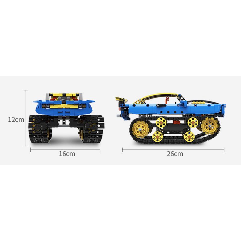 KAIYU K96106 96106 non  ĐIỀU KHIỂN TỪ XA OFF-ROAD RACING bộ đồ chơi xếp lắp ráp ghép mô hình  Kỹ Thuật Công Nghệ Cao Mô Hình Phương Tiện 572 khối