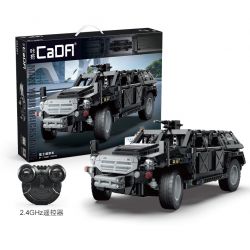 CADA DOUBLEE C51207 51207 non  XE ĐỊA HÌNH CHIẾN BINH tỷ lệ 1:12 bộ đồ chơi xếp lắp ráp ghép mô hình  SWAT TRUCK Kỹ Thuật Công Nghệ Cao Mô Hình Phương Tiện 561 khối