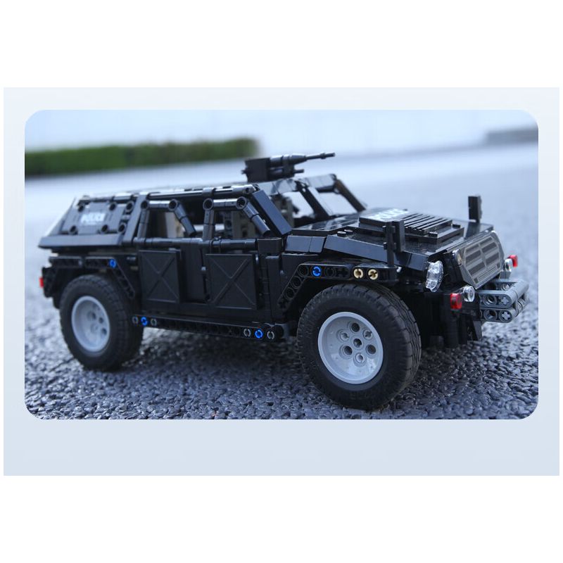 CADA DOUBLEE C51207 51207 non  XE ĐỊA HÌNH CHIẾN BINH tỷ lệ 1:12 bộ đồ chơi xếp lắp ráp ghép mô hình  SWAT TRUCK Kỹ Thuật Công Nghệ Cao Mô Hình Phương Tiện 561 khối