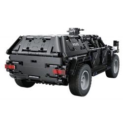 CADA DOUBLEE C51207 51207 non  XE ĐỊA HÌNH CHIẾN BINH tỷ lệ 1:12 bộ đồ chơi xếp lắp ráp ghép mô hình  SWAT TRUCK Kỹ Thuật Công Nghệ Cao Mô Hình Phương Tiện 561 khối