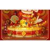 BALODY 21107 non  ĐẠI TRIỂN HỒNG ĐỒ bộ đồ chơi xếp lắp ráp ghép mô hình Chinese Traditional Festivals Lễ Hội Cổ Truyền 950 khối