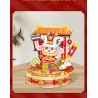 BALODY 21107 non  ĐẠI TRIỂN HỒNG ĐỒ bộ đồ chơi xếp lắp ráp ghép mô hình Chinese Traditional Festivals Lễ Hội Cổ Truyền 950 khối
