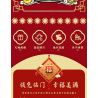 BALODY 21107 non  ĐẠI TRIỂN HỒNG ĐỒ bộ đồ chơi xếp lắp ráp ghép mô hình Chinese Traditional Festivals Lễ Hội Cổ Truyền 950 khối