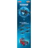 GUDI 40301 non  SÚNG TRƯỜNG TẤN CÔNG M416 8 TỔ HỢP bộ đồ chơi xếp lắp ráp ghép mô hình Gun SUPER SENTAI M416 ASSAULT RIFLE